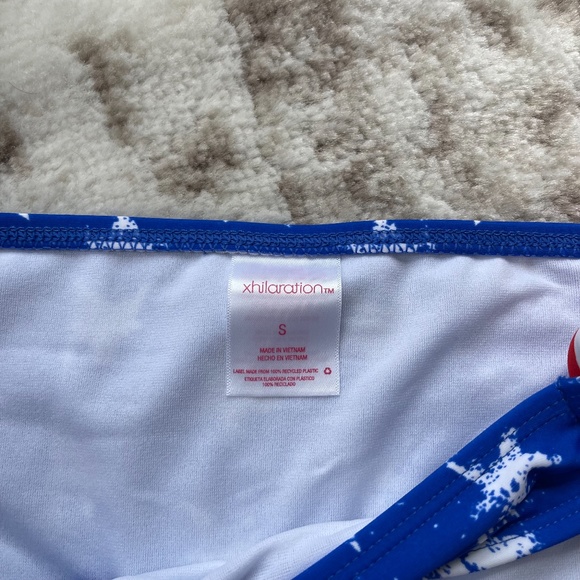 Xhilaration American Swim Bikini Bottom Sz S‎ NWT - Picture 6 of 7